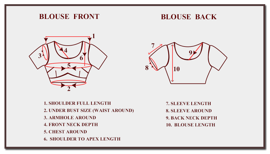 A perfect fitting blouse