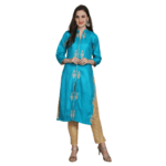 Suit with Cigarette Pant