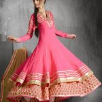 Double Layered Anarkali Suit