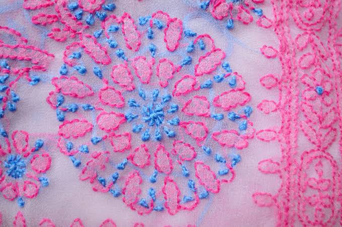 chikan embroidery