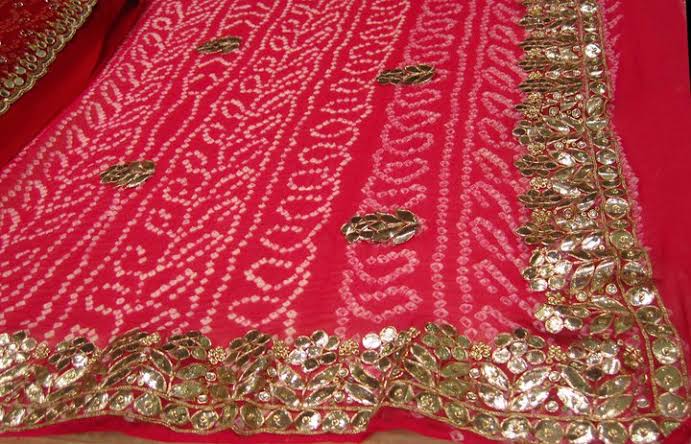 gota embroidery in India