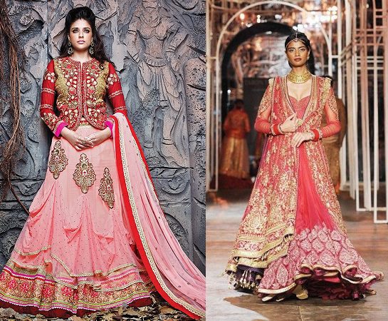31 Brides Who Wore The Prettiest Lehengas Without A Dupatta On Their Big  Day! | WeddingBazaar