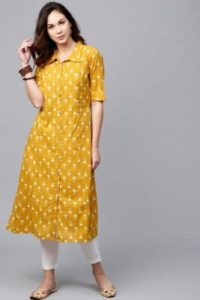 8 Best Kurti Designs For Ladies To Look Classy In 2023 - Needles & Thimbles