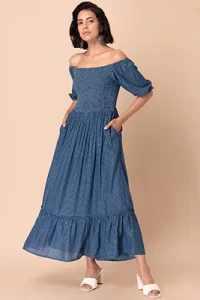 off shoulder dress