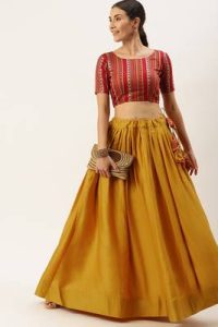 lehenga choli stitching for women